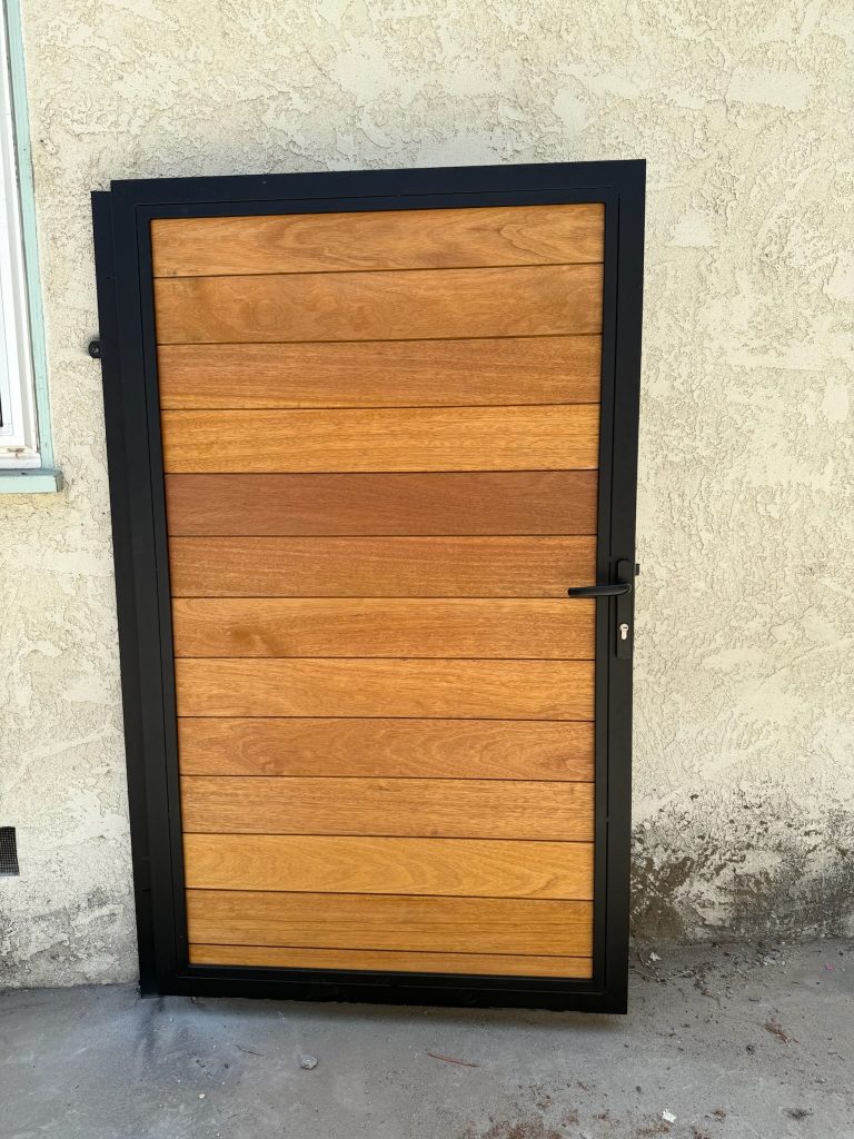 Composite pedestrian gate installed in Los Angeles